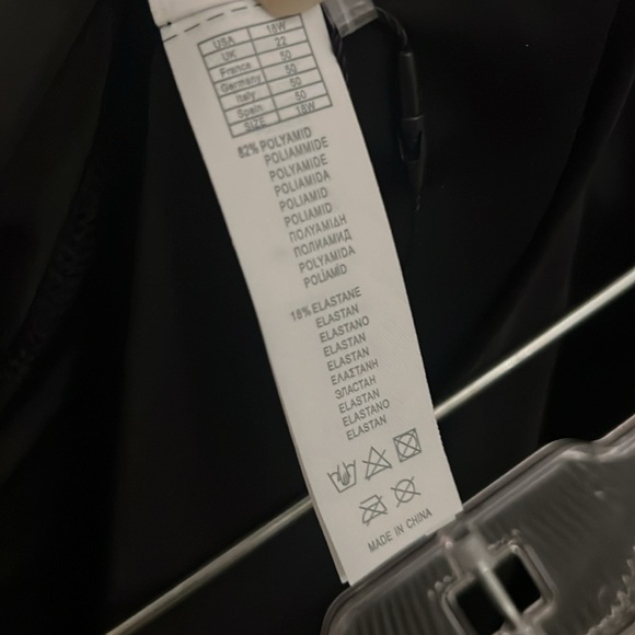 Women's Swim Skirts No Leggings, Swimming Skirted No Pants 18W - Picture 4 of 5